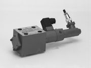 Direct operated type solenoid operated proportional throttle valve